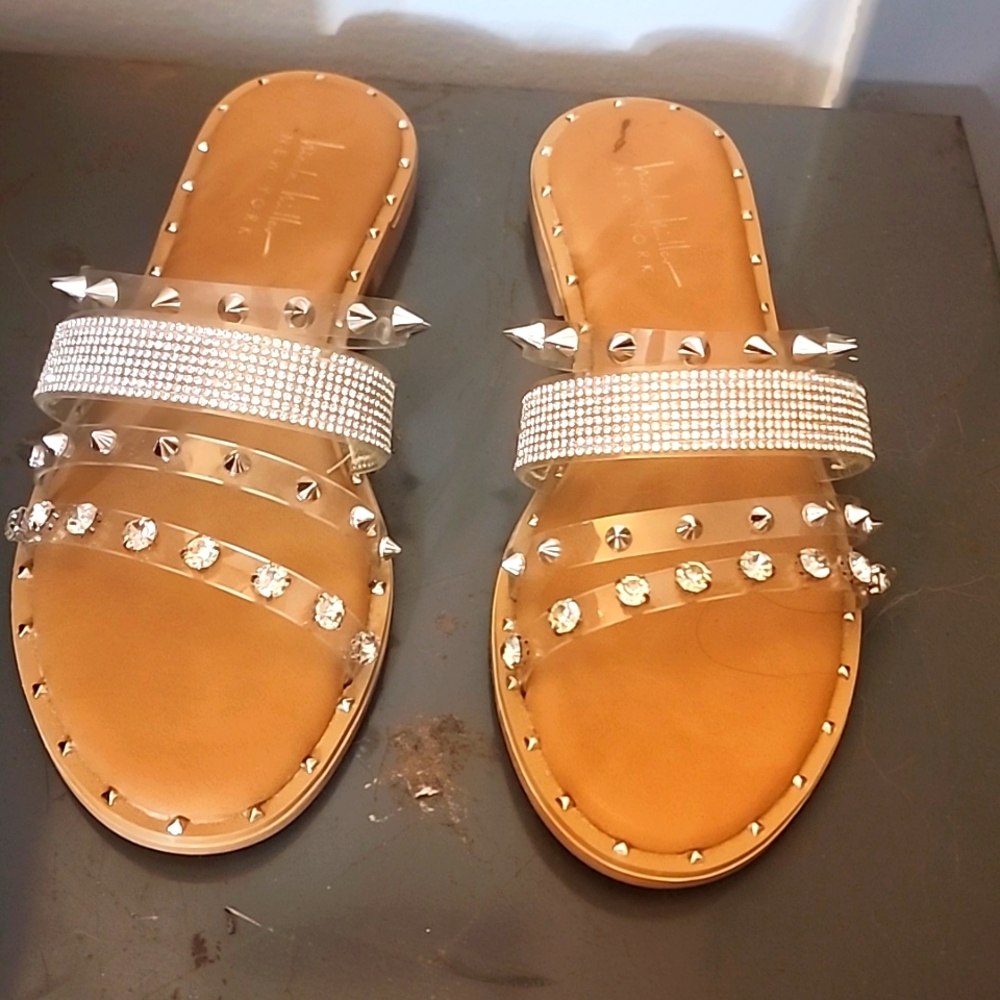 Nicole Miller studded sandals size 9